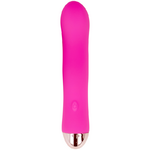 Vibromasseur rechargeable silicone rose Deux Dolce Vita, vue 3 sur 5