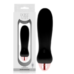 Vibromasseur rechargeable silicone noir Cinq Dolce Vita, vue 2 sur 4