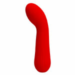 vibromasseur point G souple rouge Faun Pretty Love vue 1 sur 9