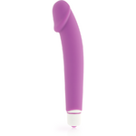 Vibromasseur réaliste violet Realistic Dolce Vita, vue 1 sur 4
