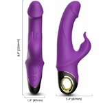Vibromasseur rabbit violet Meteror Armony photo principale