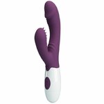 vibromasseur rabbit violet à ondulations 7 vibrations André Pretty Love, photo principale