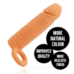 gaine d'extension de pénis réaliste 16 cm avec sangle Addicted Toys, photo principale