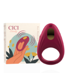 Anneau pénien vibrant rechargeable silicone Cici Beauty, vue 1 sur 8