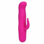 mini vibromasseur lilas avec stimulateur clitoridien 10 vibrations Blithe Pretty Love, photo principale