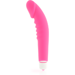 Vibromasseur réaliste rose Realistic Pleasure Dolce Vita, vue 1 sur 4