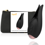 stimulateur clitoridien rechargeable noir et or modèle 3 Coquette Chic Desire photo principale