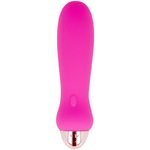 Vibromasseur rechargeable silicone rose Cinq Dolce Vita, vue 1 sur 4