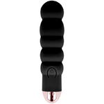 Vibromasseur rechargeable silicone noir Six Dolce Vita, vue 1 sur 4