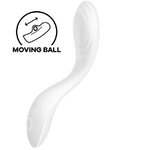 vibromasseur point G blanc Rrrolling Pleasure Satisfyer vue 1 sur 5