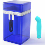 mini vibromasseur point G bleu avec trousse Bcute B Swish vue 1 sur 7