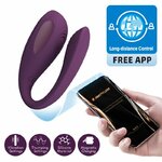 Masseur clitoridien Pretty Love Aari violet avec application gratuite