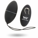 œuf vibrant télécommandé à piles noir Alsan Womanvibe, photo principale