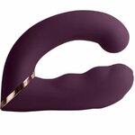 vibromasseur point G et clitoris violet Gemini Rocks-Off vue 1 sur 10