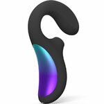 stimulateur point G et clitoris noir Enigma Wave Lelo vue 1 sur 5