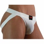 Jock en lycra blanc Burn 007, photo principale