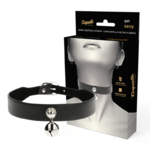 collier en cuir végan avec hochet 43 cm Coquette Chic Desire photo principale