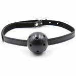 Bâillon boule avec évents réglable Ohmama Fetish, photo principale