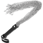 fouet de bondage en métal noir Darkness