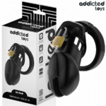 Addicted Toys Locked cage de chasteté Obsidian Hold taille M, vue 1 sur 7