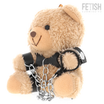 Ours en peluche BDSM Yogi Fetish Submissive modèle 1 avec menottes et chaîne