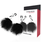 pinces à tétons à pompons modèle 2 Darkness