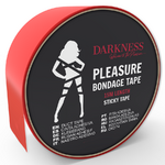 Ruban adhésif bondage rouge 15 m Darkness, photo principale