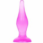 plug anal conique à ventouse lilas Soft Touch 14,2 cm Baile, photo principale