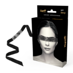 masque pour les yeux en dentelle noire avec ruban Coquette Chic Desire photo principale
