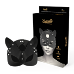 masque en cuir végan avec oreilles de chat Coquette Chic Desire photo principale