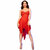 Nuisette sexy rouge en tulle et dentelle Chilirose, photo principale