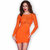 robe courte orange sans couture S/M Chilirose
