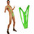 trikini homme humoristique vert Diablo Picante, photo principale
