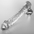 Gode en verre Nebula Ibiza modèle 23 transparent 21,5 cm