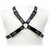 Harnais cuir homme boucle noire croix Leather Body, vue 1 sur 1
