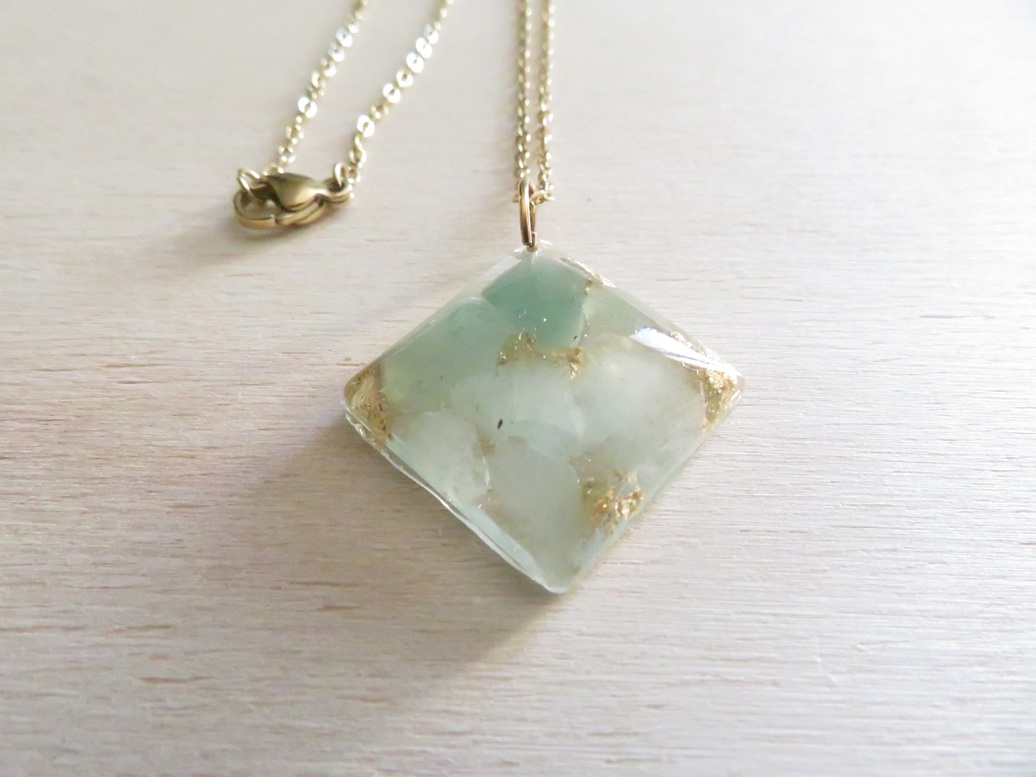 losange aventurine verte1c