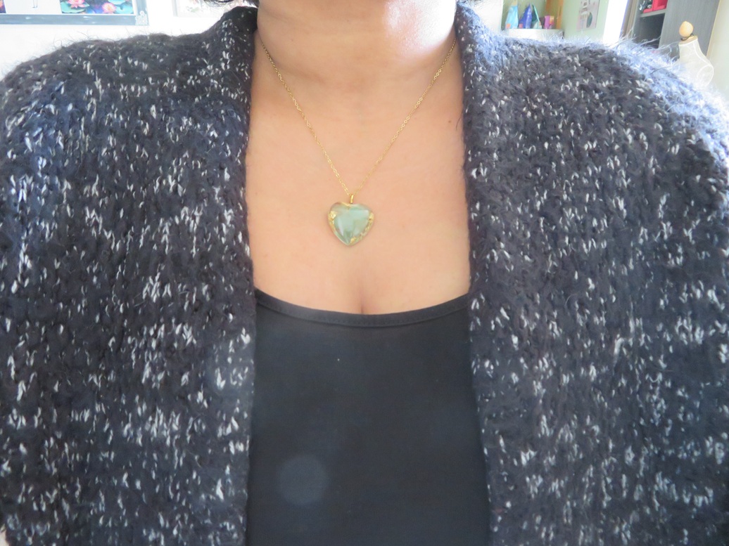 coeur aventurine verte1e