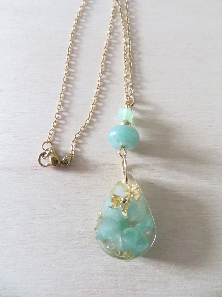 goutte aventurine verte1a