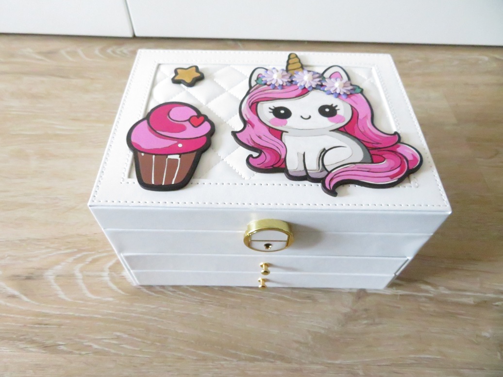 boite bijoux blanche licorne1b