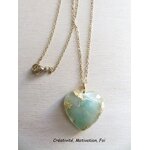 coeur aventurine verte1