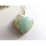 coeur aventurine verte1d