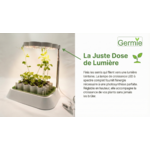 Kit de culture Germie sous lampe LED à spectre complet réglable en hauteur