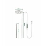 Lampe LED horticole Germie sur son support