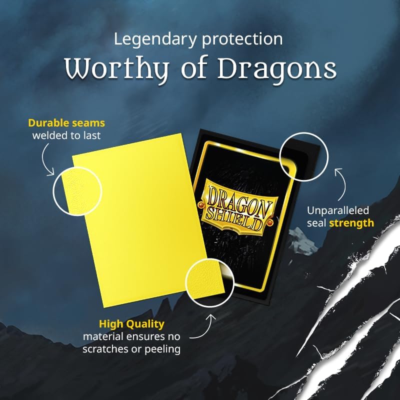 Visuel Dragon Shield sur les coutures renforcées et la solidité des sleeves