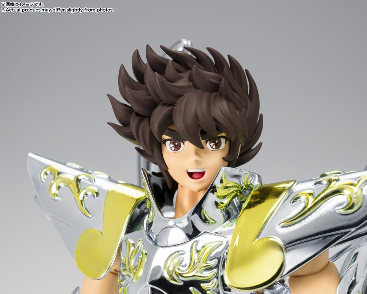 Visage de rechange de Seiya, sans casque, souriant