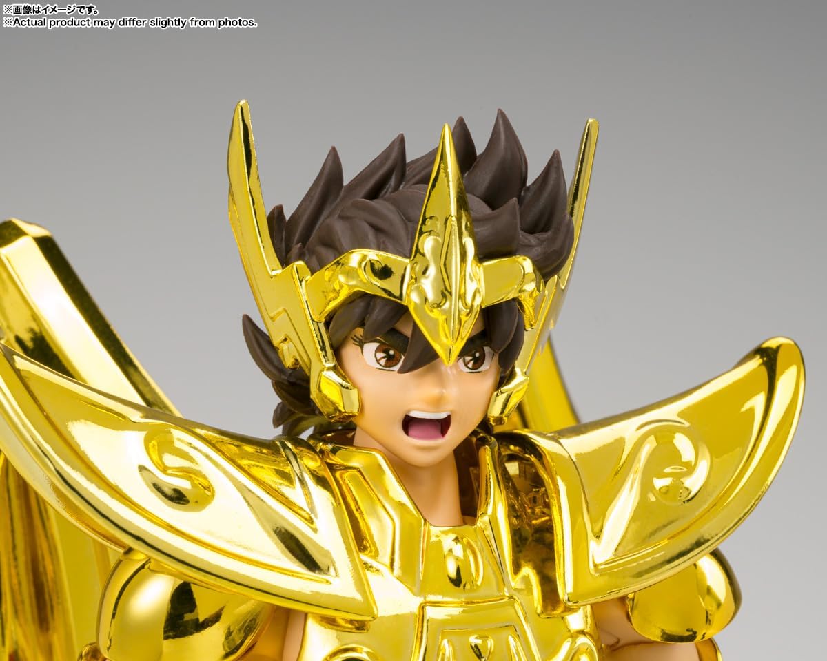 Visage de rechange de Seiya casqué, bouche ouverte