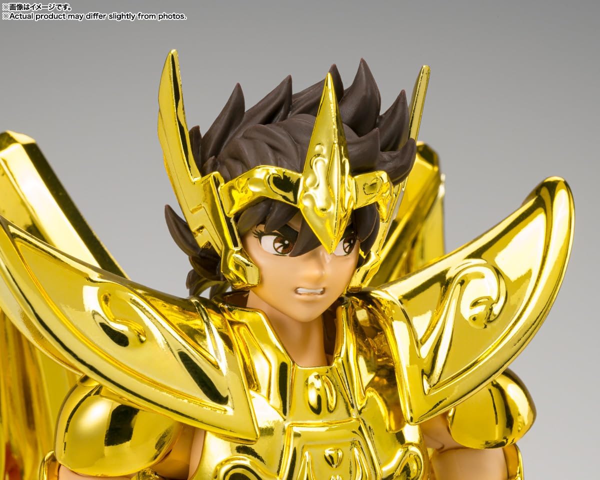Visage de rechange de Seiya casqué, dents serrées