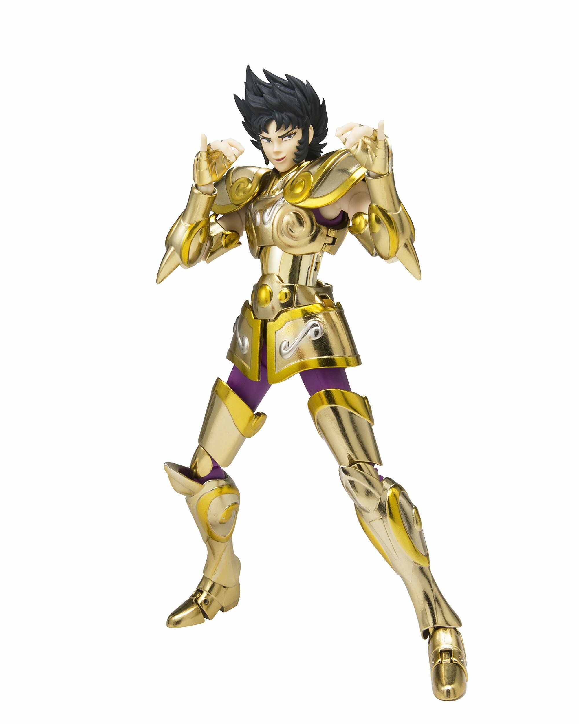 Figurine Myth Cloth EX de Shura du Capricorne en armure dor, version Revival