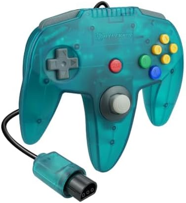 Manette Hyperkin Captain turquoise vue de face