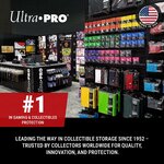Boutique garnie de produits de rangement Ultra Pro pour cartes et jeux
